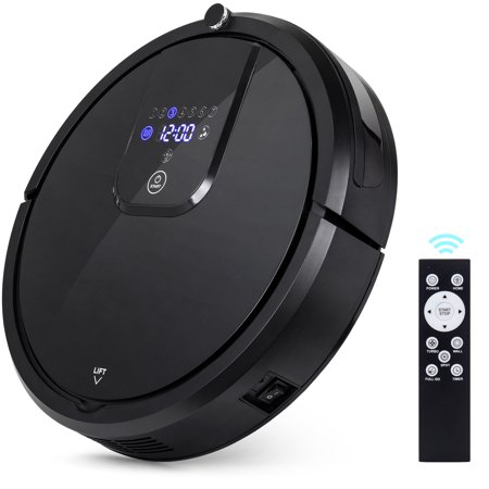 Best Choice Products 3-in-1 Low Noise Vacuum Sweeper Mopper Self Charging Smart Floor Cleaning Robot with 5 Cleaning Modes, Remote, Voice Control, Charging Base, (Best Roomba For Hard Floors)