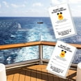 thumbnail image 6 of Cruising Ducks Tag with Hole  30 Pack  Carnival Rubber Cruising Duck Tag  Tags 2 x 3.5" inches Business Card Size  #CruisingDucks Mouse Ears, 6 of 8