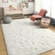 thumbnail image 4 of Alfombra Benron, blanca y esponjosa, 120 x 180 cm, para sala de estar y dormitorio infantil, 4 of 7