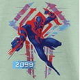 thumbnail image 2 of Girl's Spider-Man: Across the Spider-Verse 2099 Spider-Man Graphic Tee Mint Large, 2 of 4