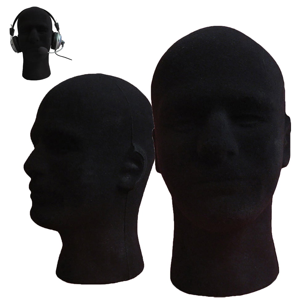 25 Cork Canvas Block Head Mannequin Head Wig Display Styling Head