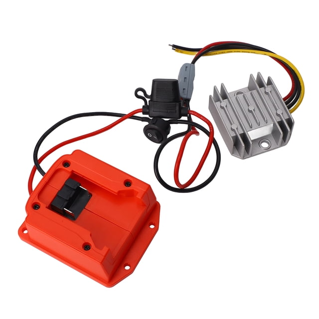 Reductor De Voltaje CC, Convertidor De 18 V A 12 V, Cable 14 AWG Para 48-11-1815 48-11-1820 48-11-1828