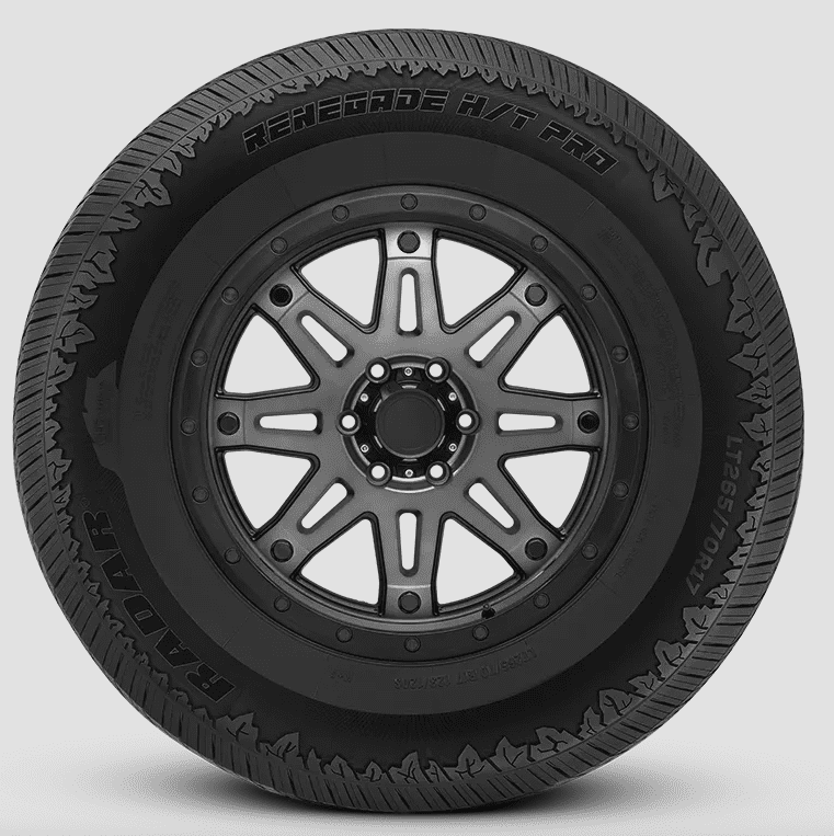Radar Renegade H/T Pro LT245/75R16E 120/116S pneu tout-terrain pour camion léger