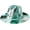 Mint Green, variant on Tie-dye Wide Brim Fedora Hats for Women Multicolor Felt Panama Hat