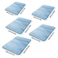 thumbnail image 3 of Dog Cooling Mat Indoor Outdoor, Self Cooling Pad for Dogs & Cats Breathable Washable Summer Pet Cool Mat, Floor Dog Bed for Floor Crate Car Travel Use, 3 of 7