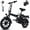 A1 Comfortable Edition, variant on SHCNTEKU 14IN Folding ebike for Adults Teens,500W Motor up to 20 mph Range 30 mile with 36V 12Ah Removable Battery,UL 2849