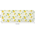 thumbnail image 7 of Small Yellow Lemon Fruits GreenLeaves Pattern Kitchen Rug Mat,Kitchen Runner Rugs Non Skid Washable,Decorative Kitchen Floor Mats for Kitchen,Sink,Laundry,17"x47.2", 7 of 7
