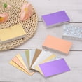 thumbnail image 4 of Uxcell 100 Business Card Stock 3.5" x 2" Blank Business Cards for Laser Printer Small Message Card Graffiti Scrapbooking DIY Thanks Cards, Small Square Color, 4 of 6