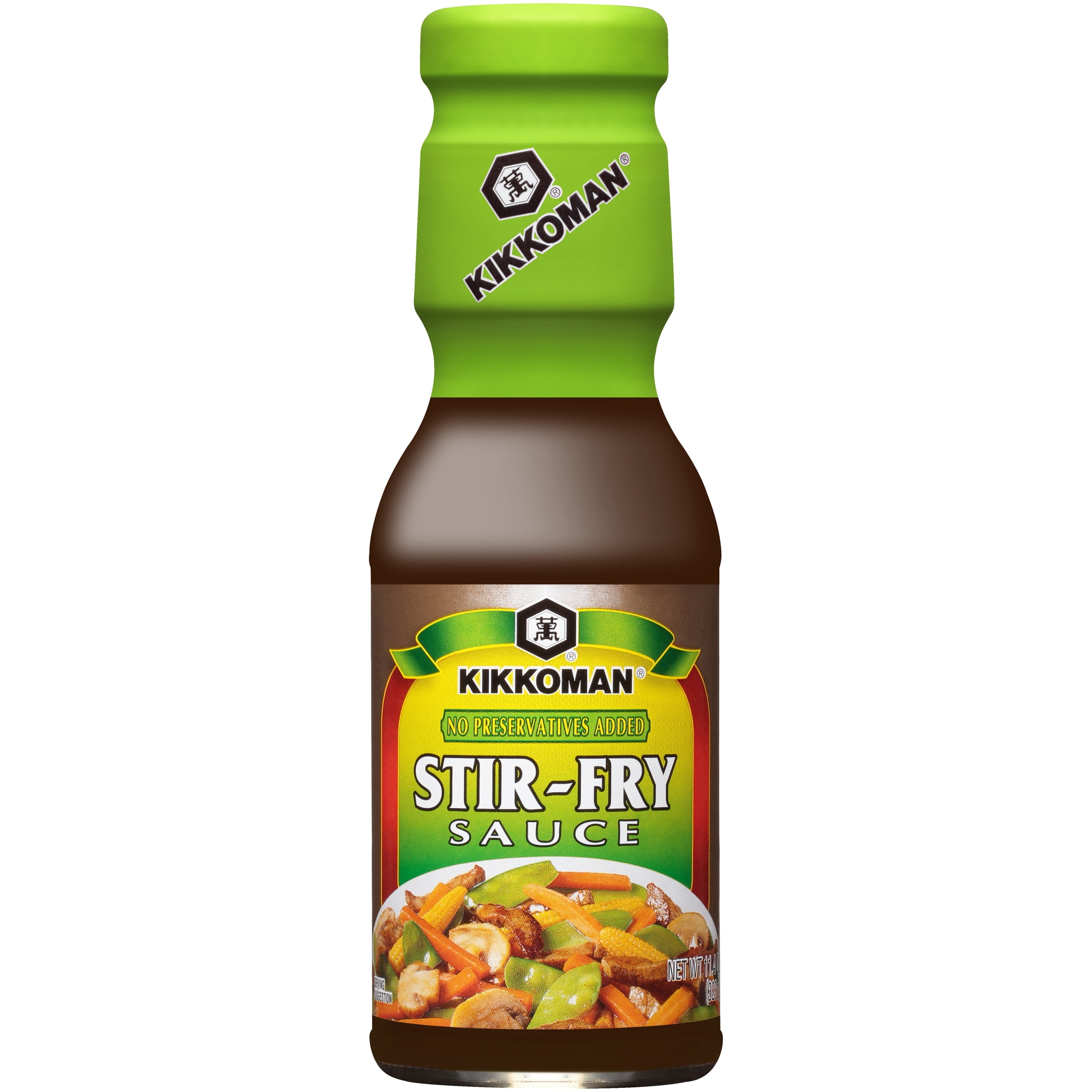 Kikkoman No Preservatives Added Stir-Fry Sauce, 11.4 oz - Walmart.com