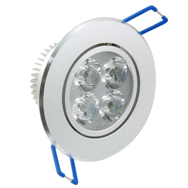 Bewildely Foco empotrable de luz de techo LED regulable de 4 * 3W Luz blanca fría 100-140V Iluminación y accesorios cálido Bewildely HA024488-02