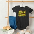 thumbnail image 4 of Black Sister Empowerment Quote Bodysuit Jumper Girls Infant Baby Brisco Brands NB, 4 of 6
