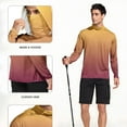 thumbnail image 5 of Maean Sun Protection Shirts for Mens Hoodie Long Sleeve Lightweight Quick Dry Hiking Running Athletic Shirt, 5 of 7