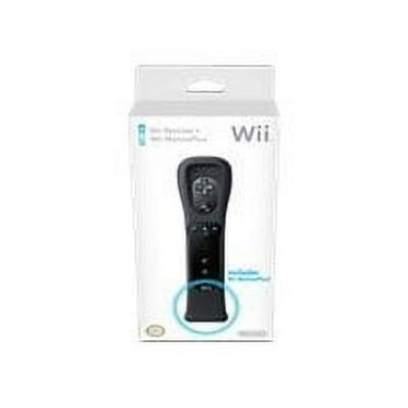 NINTENDO Wii Remote with Wii MotionPlus - Remote - wireless - black - for Nintendo Wii