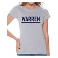 thumbnail image 1 of Awkward Styles Elizabeth Warren Women T Shirt US Warren 2020 Elections Ladies Clothing USA T Shirt Political Clothing Elizabeth Warren for America USA President Elections 2020 Women Shirts, 1 of 4