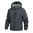 thumbnail image 5 of CYiJun Mens Winter Jacket Warm Windproof Fleece Lined Coat with Zip Pocket, 5 of 8