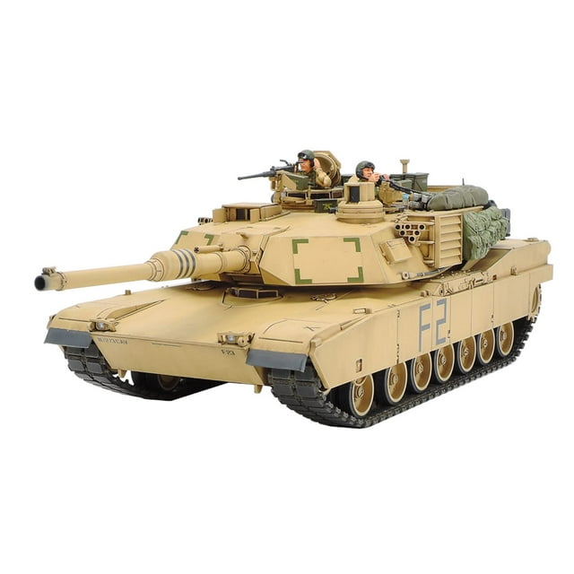 Kit de maquetas Tamiya Models M1A2 Abrams a escala 1/35 con figuras