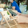 thumbnail image 6 of Nomeni Phone Stand Clearance, Beach Chair Mobile Phone Bracket Mini Doll Accessories Photo Props Mini Toy Model Home Doll House Office Supplies A, 6 of 9