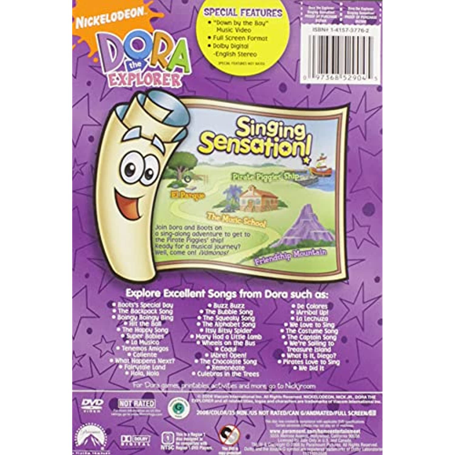 PARAMOUNT-SDS DORA THE EXPLORER-SINGING SENSATION (DVD) D852904D