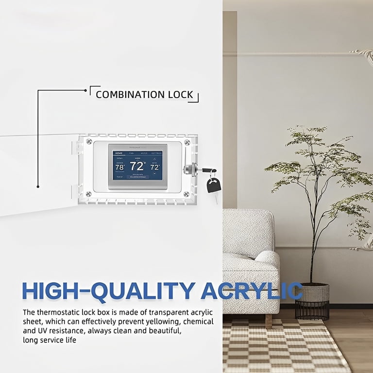 Key Box Ac Lock Box BISupply AC With Lock XL 2pk - Wall AC Panel Lock ...