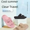 thumbnail image 2 of Zapatillas de suela gruesa, sandalias de pareja, de verano para mujer, aptas tanto para uso en exteriores como en interiores., 2 of 5