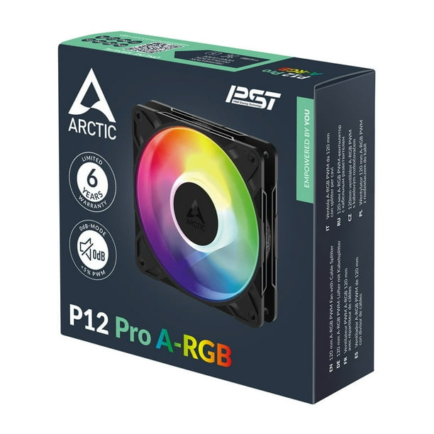 ARCTIC VENTILADOR P12 PRO A-RGB