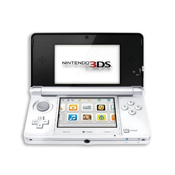 Restored Nintendo 3DS Game Console, Ice White (Refurbished)