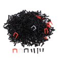 thumbnail image 1 of jinwen Nylon Grommets Eyelets Racket String , Badminton Tube Nylon Grommets Eyelets Black-mixed, 1 of 9