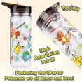 thumbnail image 4 of Botella de agua Pokemon Kids con pajita de plástico de 580 ml, reutilizable, 4 of 6