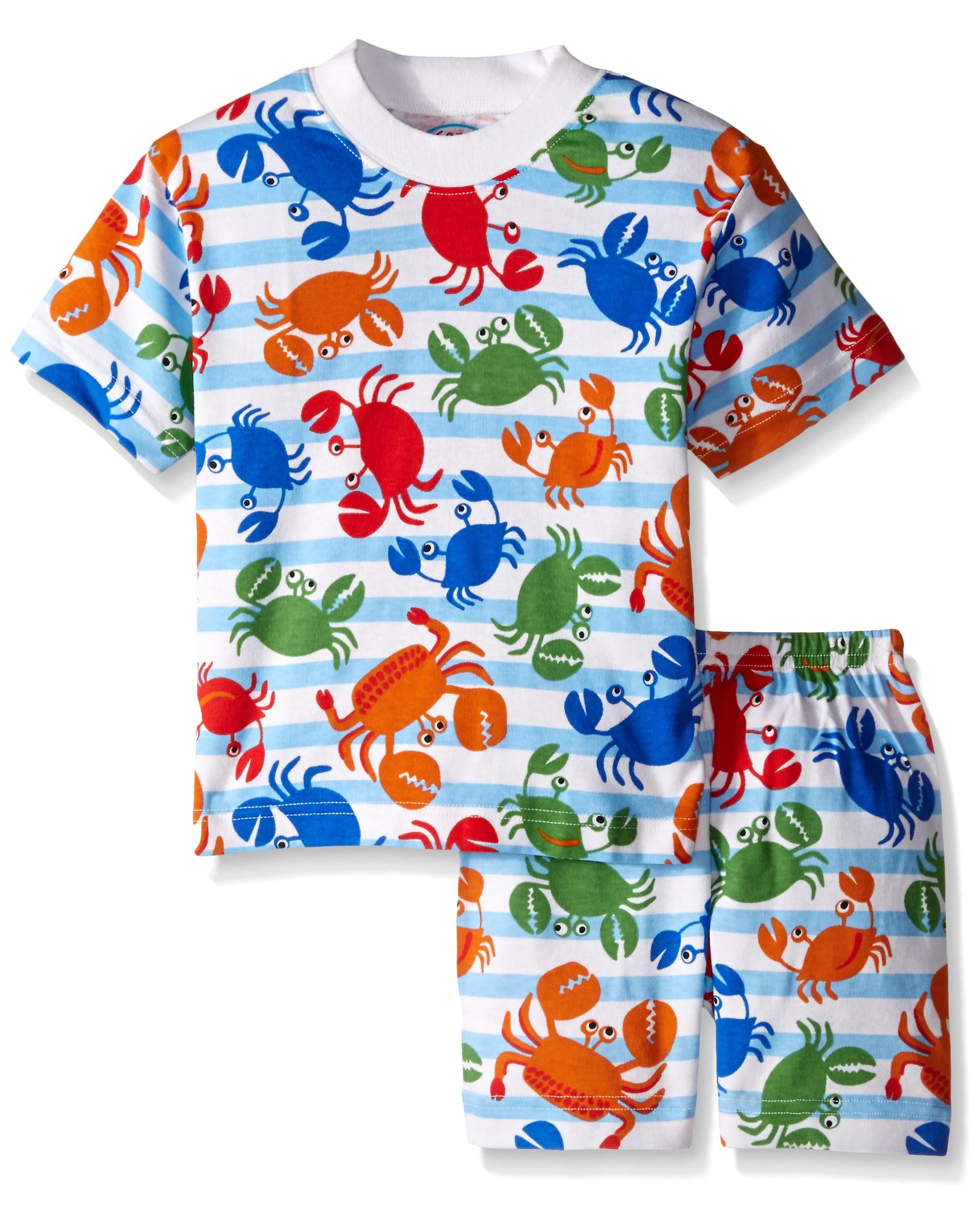 EITC Baby Boy New Suit Short Sleeve Jersey Suit Set 0-24 Months Summer 1-2 Years Old
