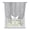 Silver, variant on Rustic Grey Tie Up Curtains for Window, Thermal Insulated Balloon Shade Adjustable Rod Pocket Curtains Valance Panels for Kitchen Bathroom Cafe 42 x 63 Farmhouse Vertical Striped Art