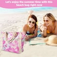 thumbnail image 2 of Beach Bags For Women Vacation Large Beach Bags And Totes Waterproof Sandproof With Zipper, 2 of 6