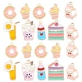 thumbnail image 1 of 40Pcs Enamel Charms Enamel Alloy Pendants Metal Beads Keychain Pendants (Mixed Style), 1 of 1