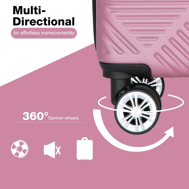 Tripcomp Luggage Sets 2 Piece Suitcase Set (14/20/)Hardside