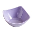thumbnail image 2 of Purple Square Melamine Bowl 3.31in Curved Serving Bowl for Salad Fruit Snacks Kitchen Countertop Party Home Table Decor, 2 of 6