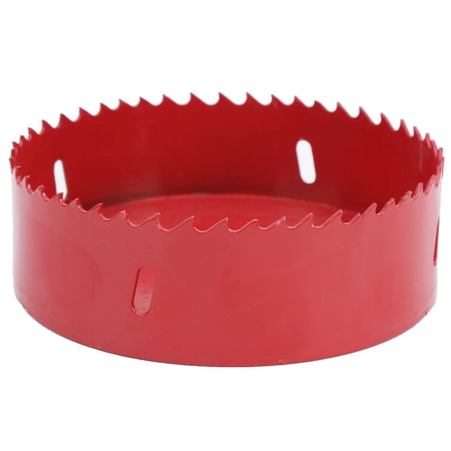 Metal Hole Opener, Quick Release Spring Design Unique Opening Design Bi-Metal Hole Saw Cutter Set for Industrial 115mm
