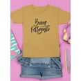 thumbnail image 3 of Buon Ferragosto Noir T-Shirt Juniors -Image by Shutterstock,  Large, 3 of 4