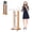 Frosted Walnut, variant on STICCIO Wood and Acrylic Podium Stand with Wheels, 46 in Walnut Pulpit for Churches, 24 x 19 in Clear Slanted Top Rolling Lectern for Classrooms