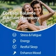 thumbnail image 3 of Rhodiola Rosea Cortisol Calm Supplement with Ashwagandha, L-Theanine & Magnesium - 90 Capsules Extra Strength, 3 of 7