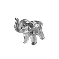 thumbnail image 2 of Adorno de elefante, regalo para familiares y amigos, artesanía, mini escultura para gabinete de escritorio. gris, 2 of 9