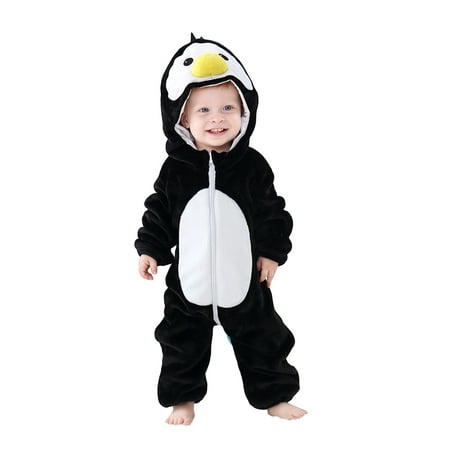 

Lazybaby Fleece Baby Bunting Bodysuit – Infant Pajamas Kids Hooded Romper Outerwear Toddler Jacket