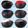 thumbnail image 6 of Motorcycle Rear Top Box, Waterproof Motorcycle Scooter Tail Box Trunk Luggage Box, Large Capacity Lockable Carrier Case For Helmet Luggage Storage, 6 of 8