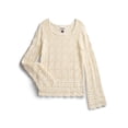 thumbnail image 5 of Weekend Academy Girls Crochet Top with Long Sleeves, Sizes 4-18, 5 of 5