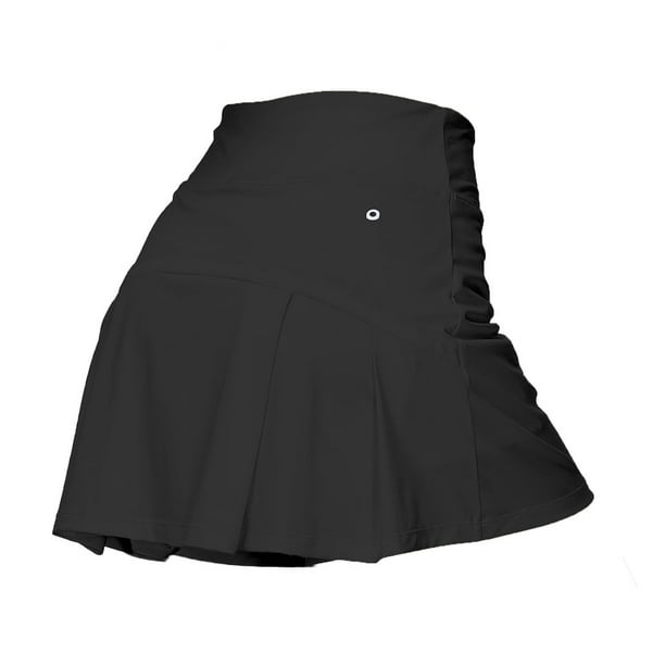 deportiva deportiva activa para mujer, pantalones cortos ligeros de secado rápido, transpirables, para , , golf, entrenamiento, Negro M Sunnimix Faldas de tenis