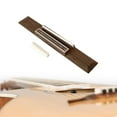 thumbnail image 2 of Classical Guitar Wood Bridge with Imitation Cattle Bone Nut Saddles 6 String Rosewood Guitar Bridge Guitar Parts, 2 of 8