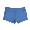 thumbnail image 2 of P.J. Salvage Womens Heathered Pajama Shorts, Blue, Small, 2 of 2