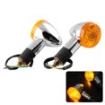 thumbnail image 4 of CARTTOU 1 Pair Bullet Motorcycle Turn Signal Light Indicators Blinkers Amber Yellow, 4 of 6