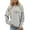Grey, variant on Sweatshirt for Women 2026 Casual Fall Winter Long Sleeve Crewneck Graphic Sweat Shirts Pullover Tops