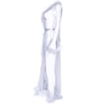 thumbnail image 3 of QUINDOS Lace Pajamas for Women Mesh Perspective Nightgowns for Women Long Sleeve Midi Sleep Dress Casual Solid Belt Sleepwear Night Dress, 3 of 4