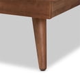 thumbnail image 6 of Baxton Studio Nura Walnut Brown Finished Wood and King Size Platform Bed, 6 of 10
