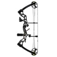 thumbnail image 2 of iGlow 40-70 lbs Black / Camouflage Camo Archery Hunting Compound Bow 175 150 60 55 30 lb Crossbow, 2 of 3